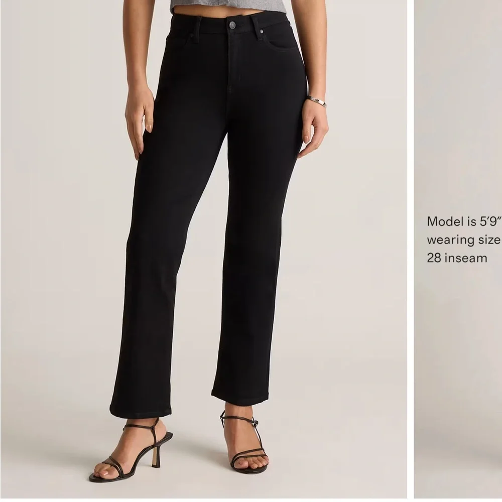 {QUINCE} Bella Straight-Leg Jeans 26x26 - Picture 1 of 12